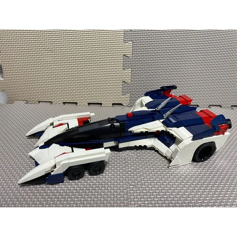 

MOC-194828 Модель строительного блока гоночного автомобиля City Classic Formula, 8731 деталей, игрушка на день рождения и Рождество для мальчиков и детей