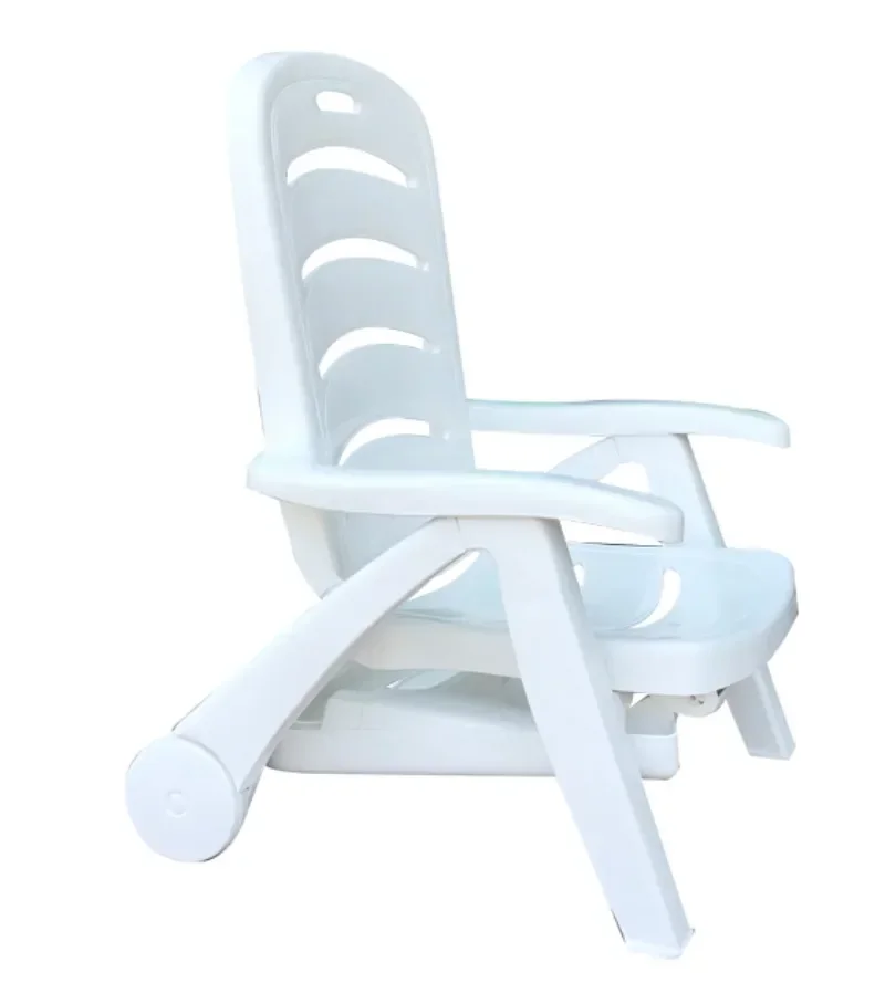 Sun Loungers Foldable Lazy Lunch Break Chairs Outdoor Beach Swimming Pool Courtyard Hotel Lounge Chairs Furniture