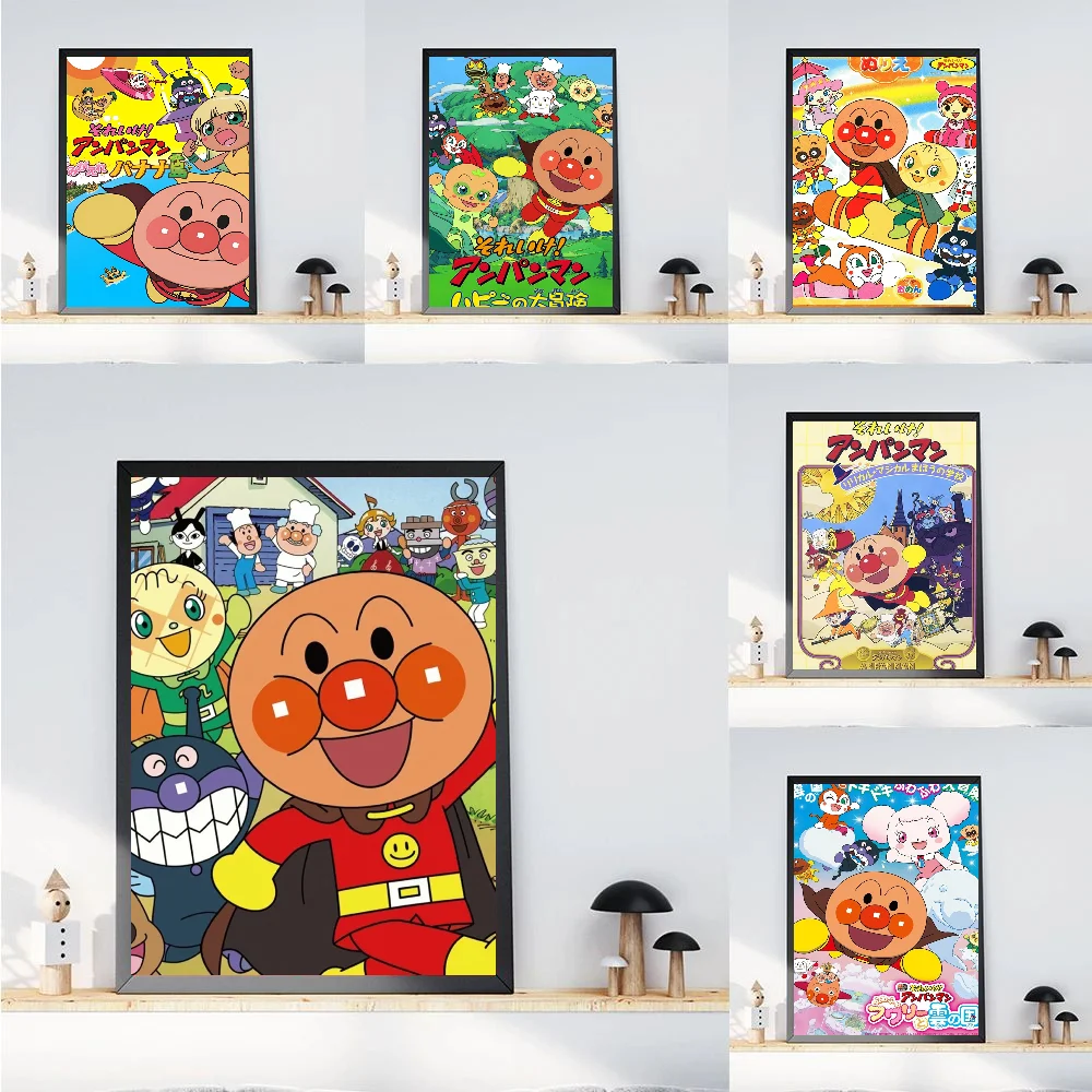 Amine A-Anpanman Poster Paper Print Home Bedroom Entrance Bar Cafe Art Painting Decoration