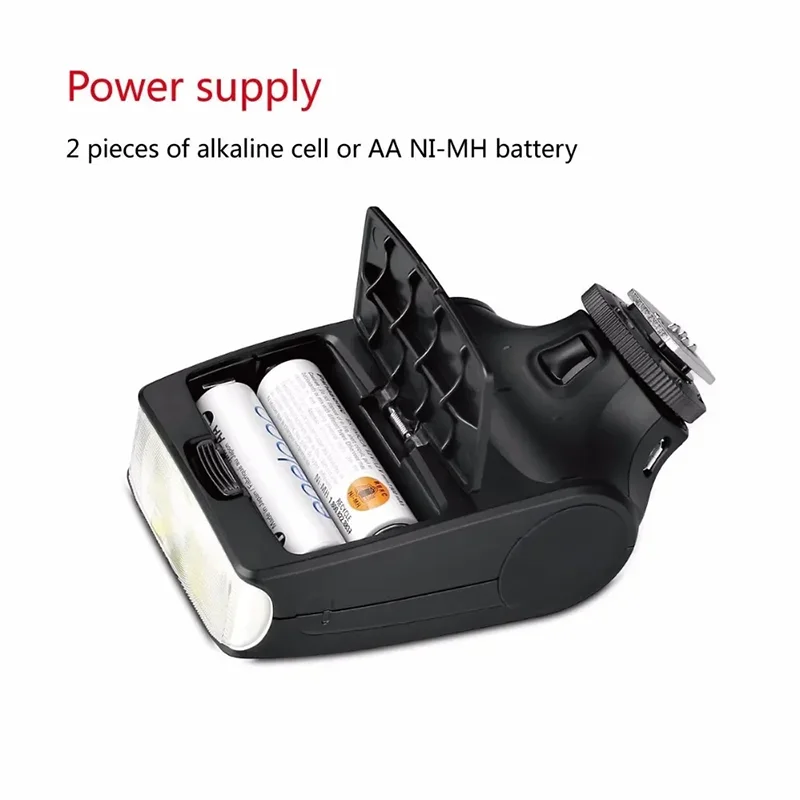 MEIKE MK320 TTL Speedlite｜360° Rotating Flash for Canon/Nikon/Sony/Fuji/Lumix DSLR & Mirrorless