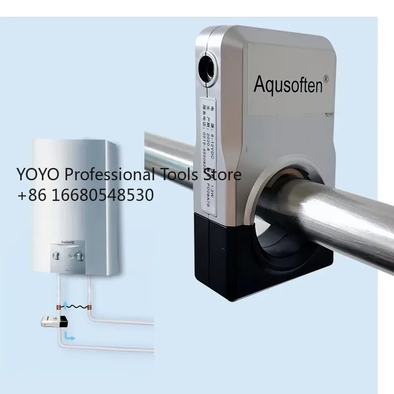 6qwDomestic Electronic Magnetic Descaling Machine the Hard Water Pipes Descaler for Home System Hotels Softenersh