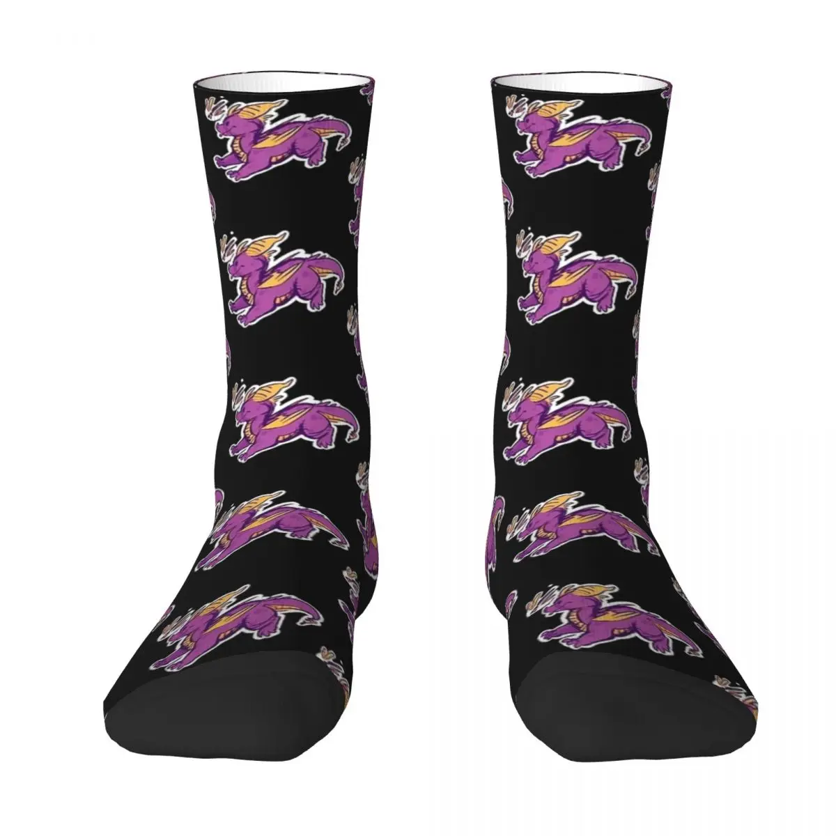 Spyro And Sparks Socks 2570891438.3918 Socks Autumn Stockings Korean Men Quality Socks Graphic Climbing Non-Slip Socks