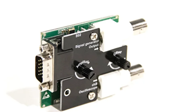 LOTO Signal Generator Module S02, 1-channel, 13MHz. Compatible with LOTO Oscilloscope OSC482,