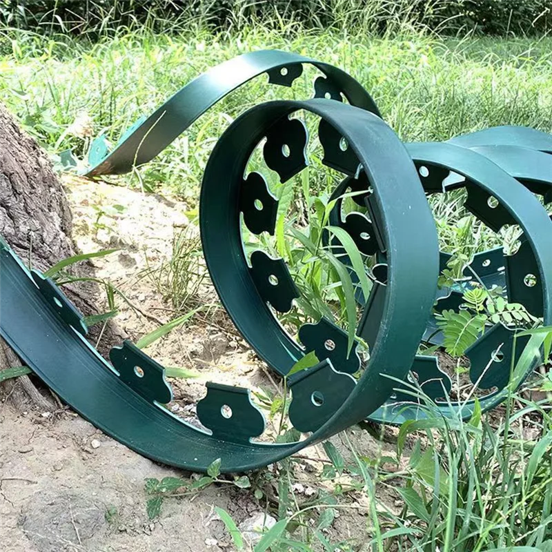 

Стопорная доска для садового газона, пластиковая кромка, изоляционная лента для ландшафтного края, оснащенная крепежными гвоздями