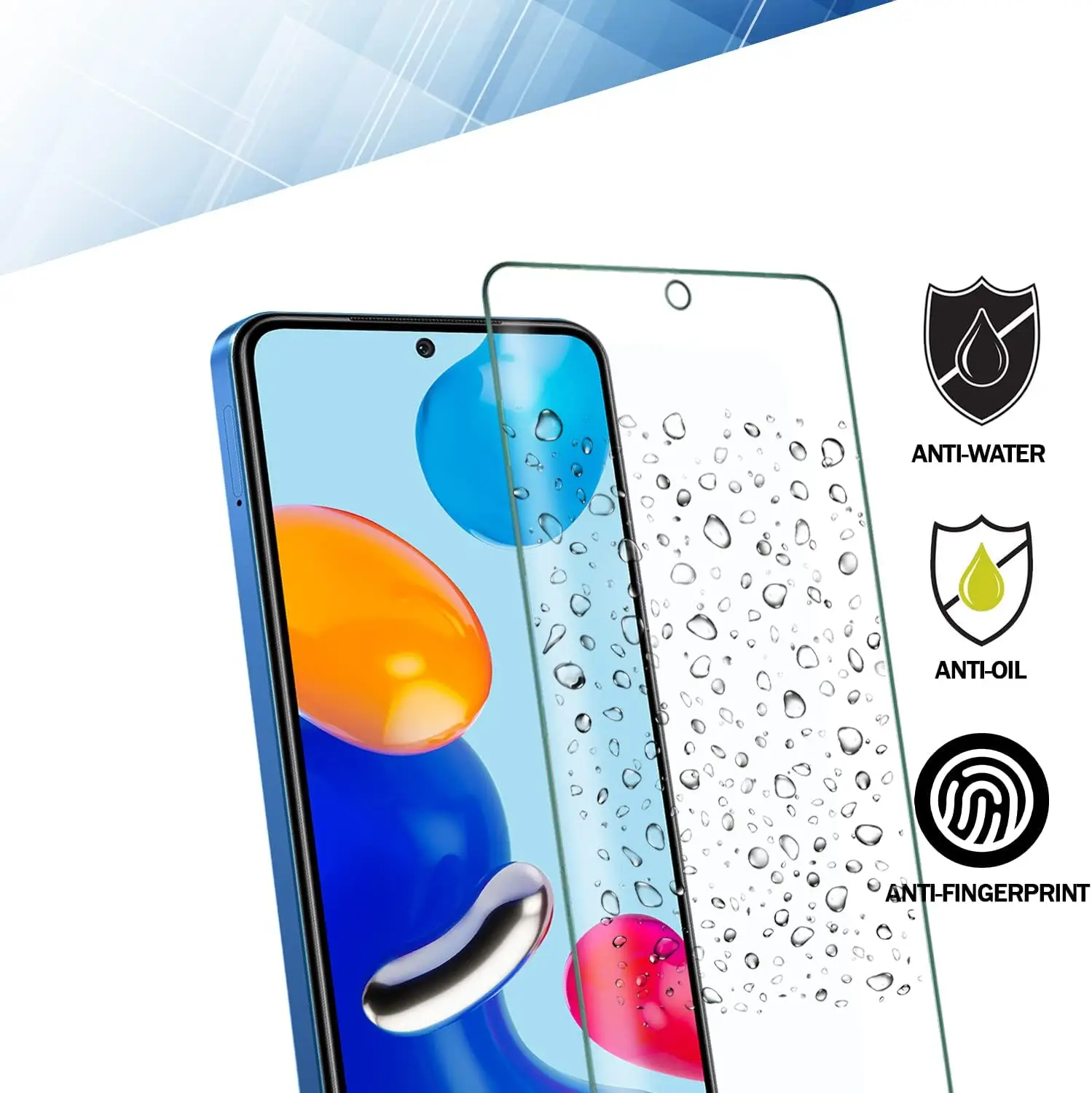 For Galaxy A52 A52S Screen Protector Samsung, Tempered Glass HD 9H High Aluminum Transparent Clear Anti Scratch