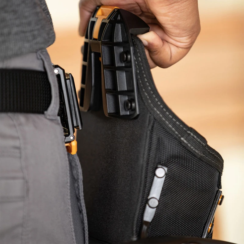 TOUGHBUILT TB-CT-25 巻尺/万能ポーチ工業用グレードのハード電気技師封じ込めバッグ