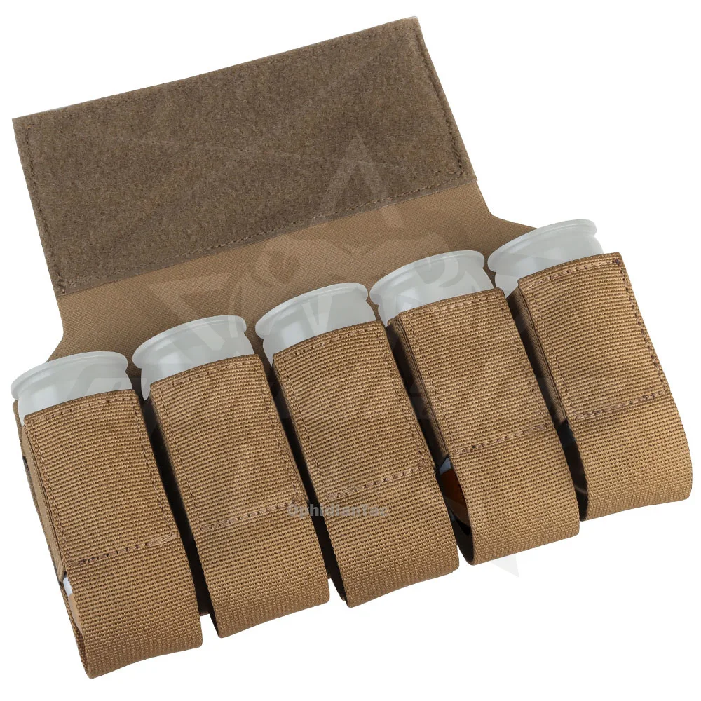 أوفيديان الادسنس M203 قنبلة يدوية الفرعية الحقيبة 5 جولة 40 مللي متر شماعات شماعات الصدر تلاعب البطن التكتيكية سترة لوحة الناقل اكسسوارات