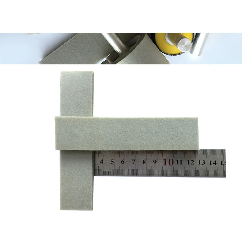 30X125Mm Flocking เปียกและแห้งกระดาษทรายฟองน้ำ Abrasives Hook & Loop คอมพิวเตอร์ขัดแม่พิมพ์พลาสติกสายบดและขัด