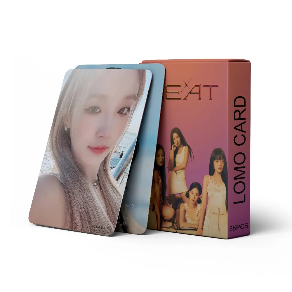 Kpop Lomo Card Collectibles Postcards Album Cards Lovely Female Star Printed Photos Festival Party Gift For Fans