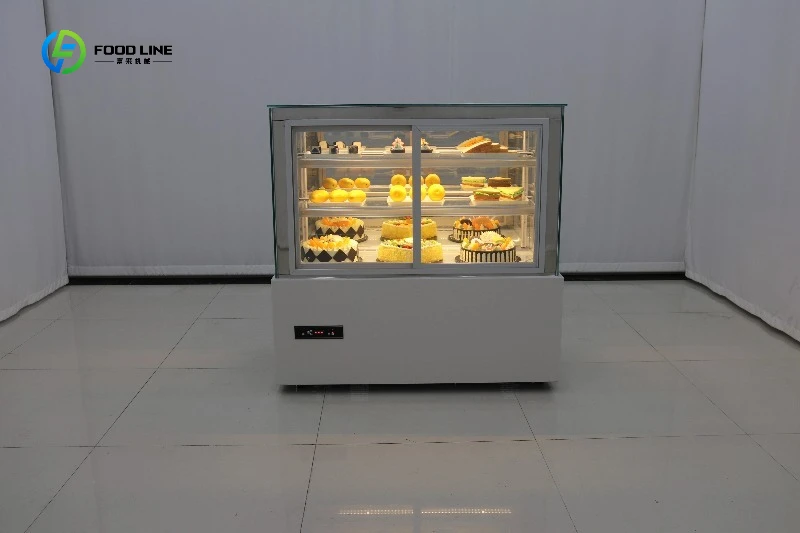 工場価格 美しいベーカリーディスプレイキャビネット ケーキディスプレイ冷蔵庫 ケーキショーケース 業務用冷蔵庫