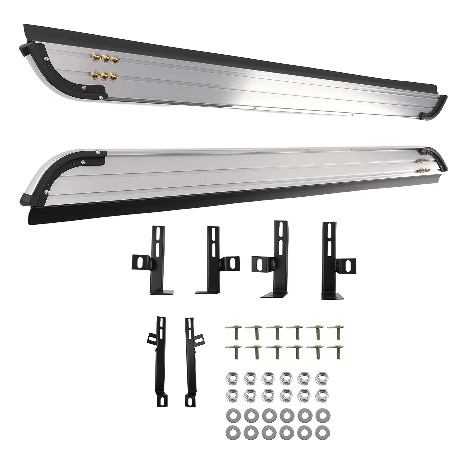 

Подножки (пороги) для Infiniti JX35 QX60 2013-2021, левая и правая, черные