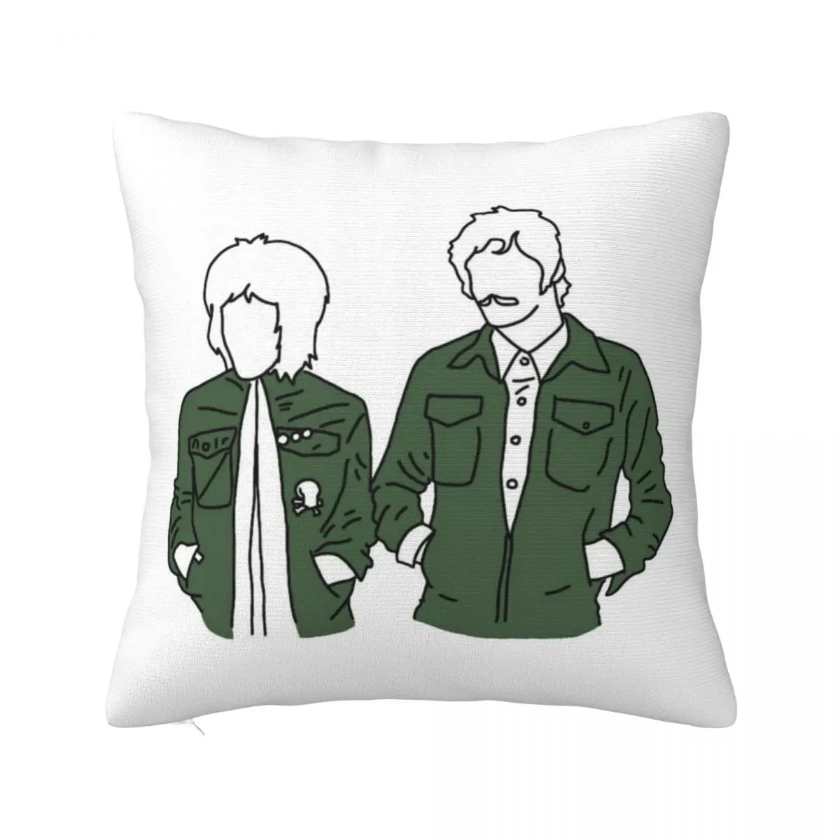 

The Mighty Boosh Throw Pillow Pillowcase Cushion anime girl Pillow Case