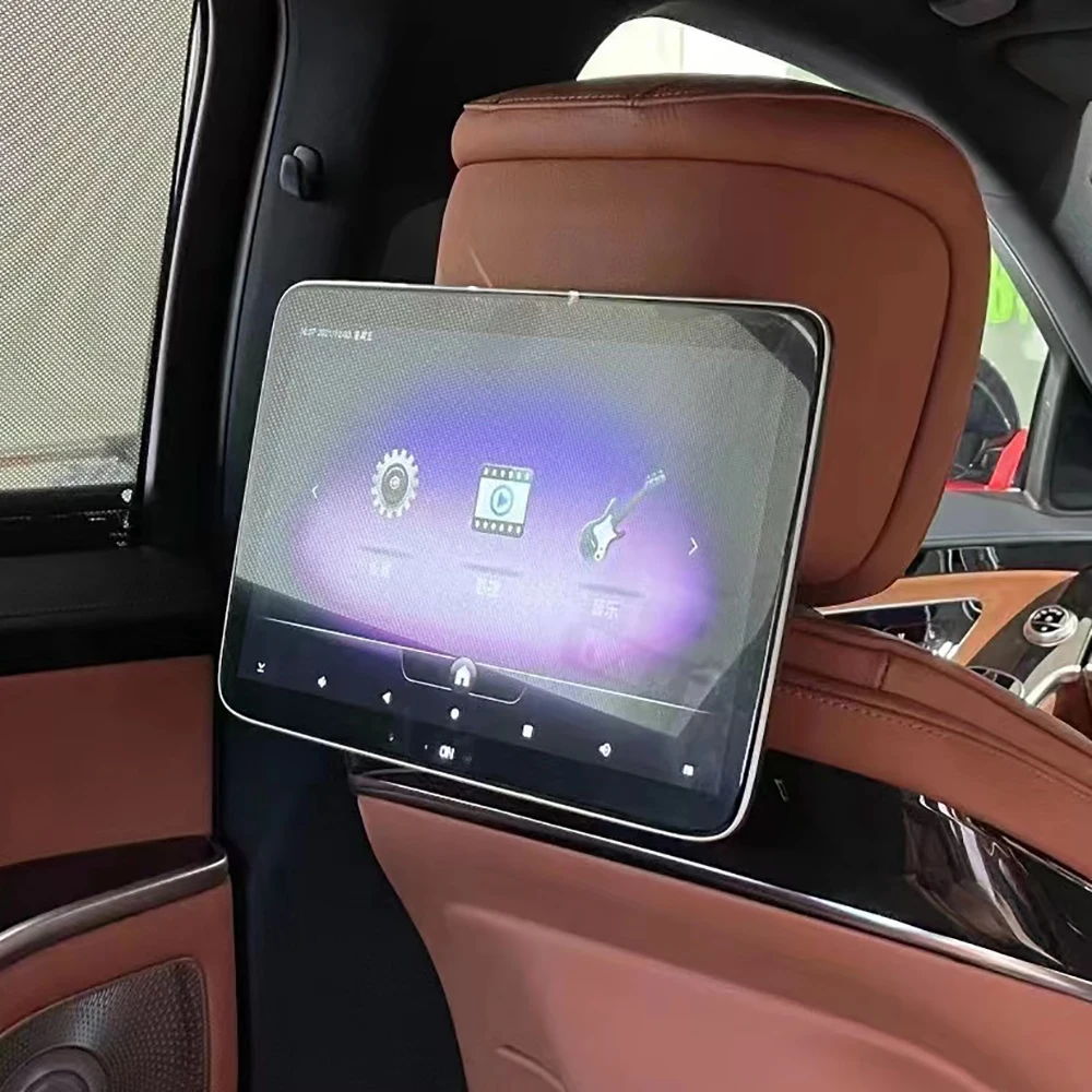 

13.3 Inch Android Car TV Headrest Monitor Dedicated For Mercedes Benz S Class W223 S450 S550 S580 Rear Seat Entertainment System