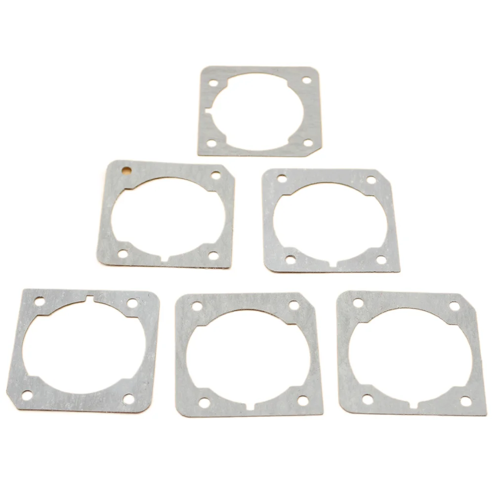 12pcs/lot Cylinder Head Base Gasket For HUSQVARNA 340 350 345 346 351 353 Chainsaw Engine Motor Parts 503894401 Garden Tools