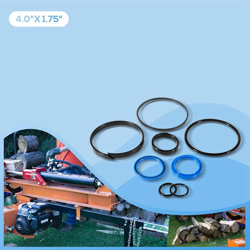 YMT Hydraulic Log Splitter Cylinder Rebuild Seal Kit Fits for 4.0