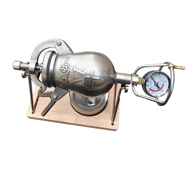 Hand Popcorn Machine 320ML Open Firing Popcorn Puffing Machine Stainless Steel Mini Popper Small Manual Popcorn Maker