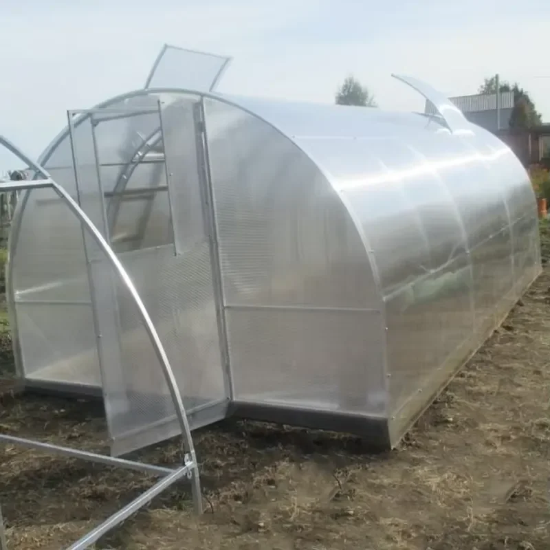 UV Protect PC Sheet Garden Greenhouse Outdoor Produced Polycarbonate Tunnel Greenhouse
