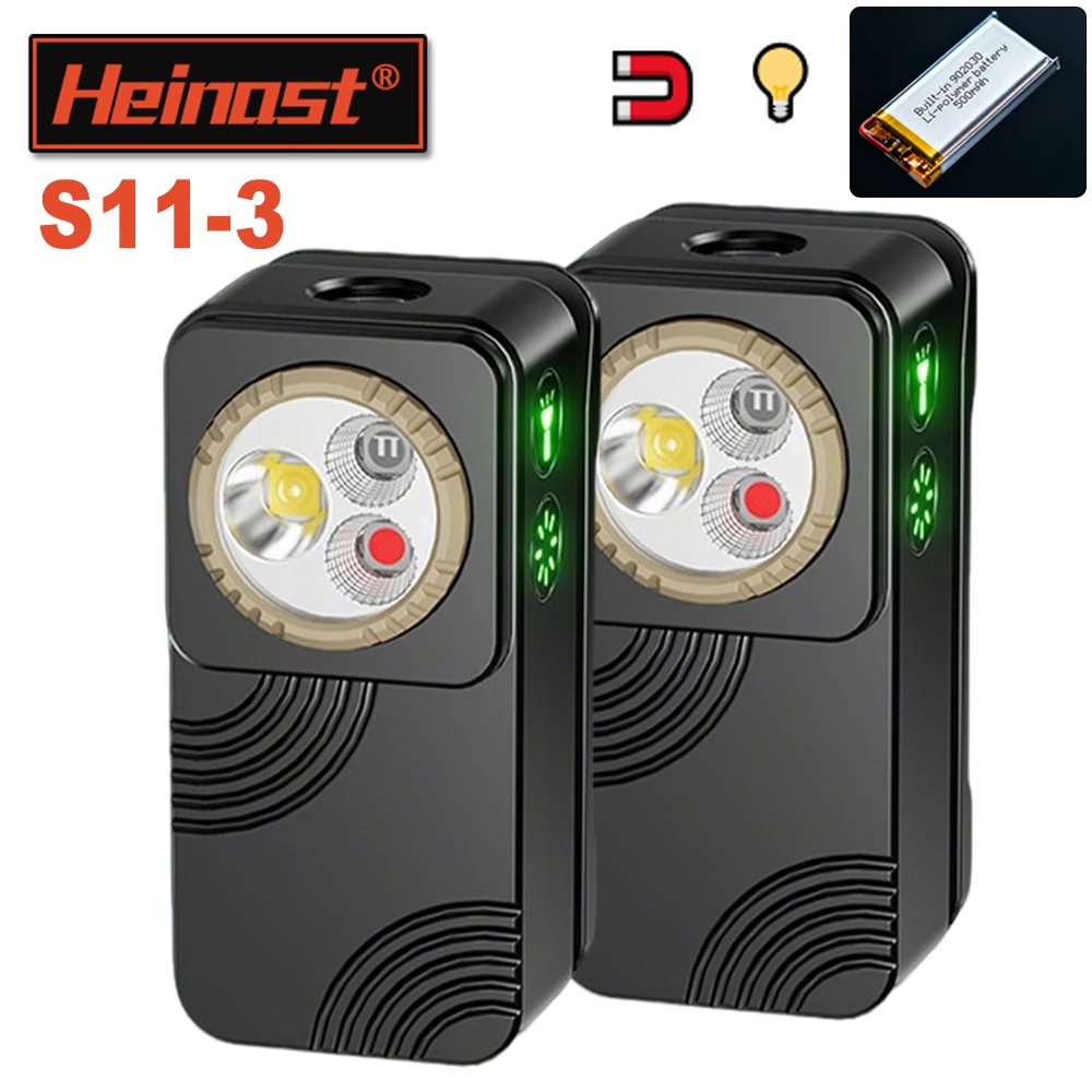 

Multi-Function Rechargeable EDC Flashlight,400LM Magnetic Work Light w/ Head Strap USB C Waterproof for Camping Repair Emergency