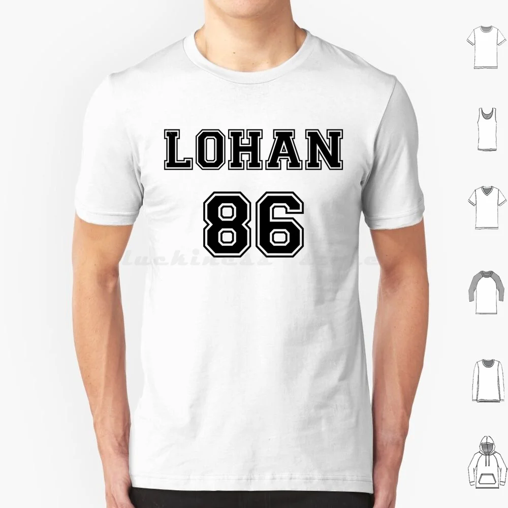 Lindsay Lohan 'lohan 86' Sportive / Football Jersey Look T Shirt Men Women Kids 6xl Lindsay Lohan 86 Sports Sport Sportive