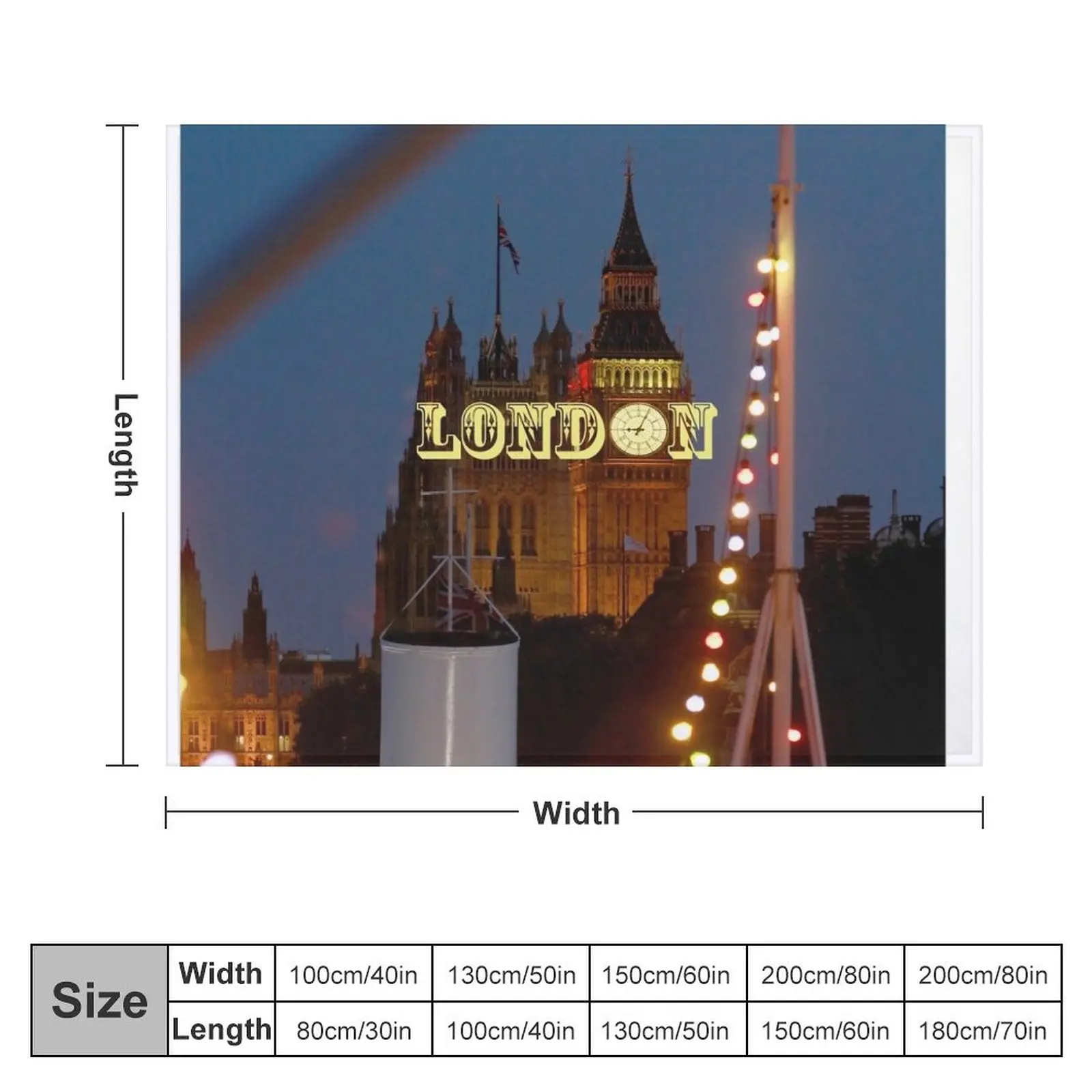 Big Ben Palace of Westminster London Throw Blanket anime Sofas christmas decoration Blankets