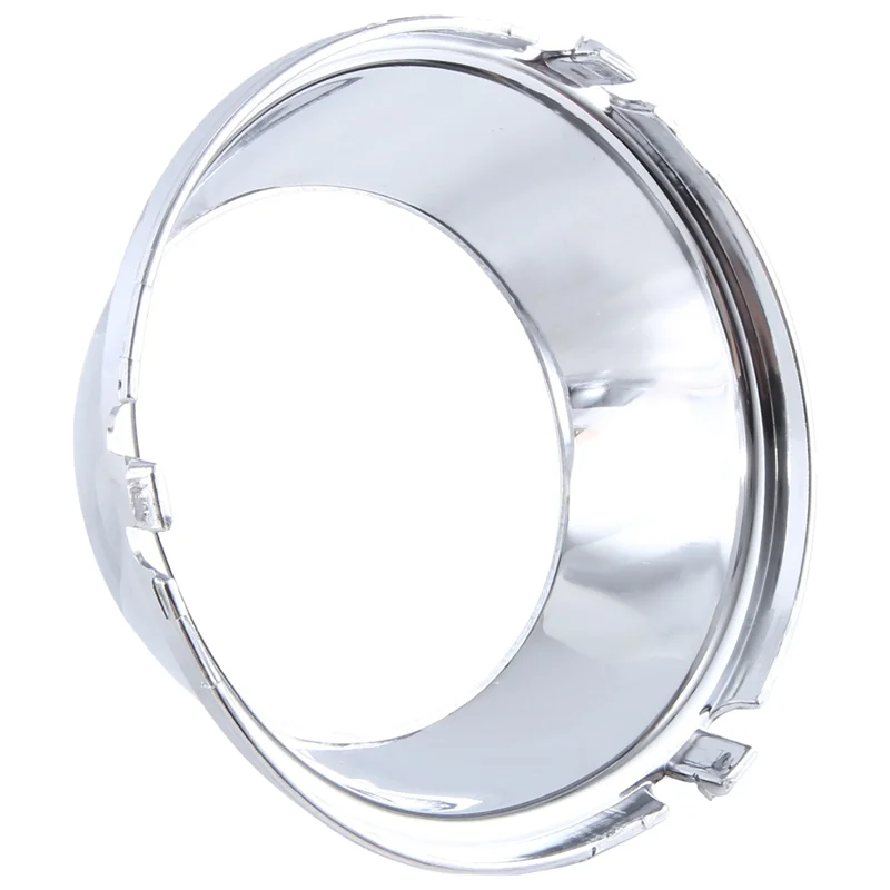

A30F-Car Fog Light Lamp Ring Trim Set Silver ABS For MERCEDES BENZ C CLASS W204 C63 AMG 2007-2014