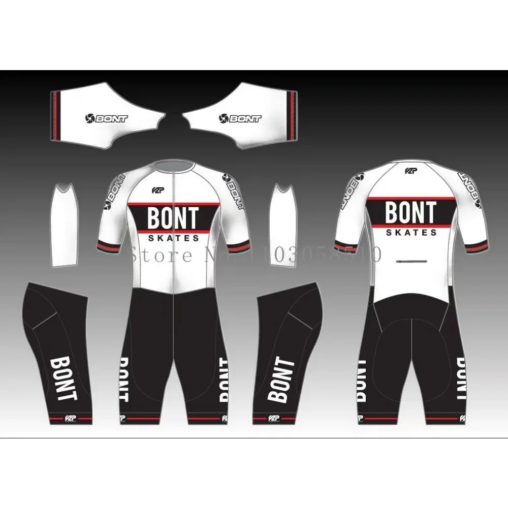 

Bont Skates Suit Pro Triathlon Speed Inline Roller Skate Skinsuit Skating racing Skinsuit Fast Skating Speed Suit Limited 2025