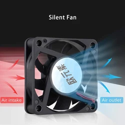 8cm 9cm 12cm Quiet Computer Fan Silent PC Fans For Computer PC Case GPU CPU Cooler Radiator Cooling