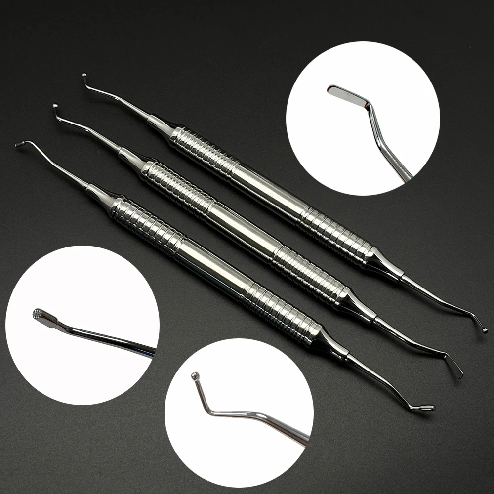 1PCS Dental Resin Composite Filling Instrument Double Ends Stainless Steel Toolsinstrument Filler Spatula Products