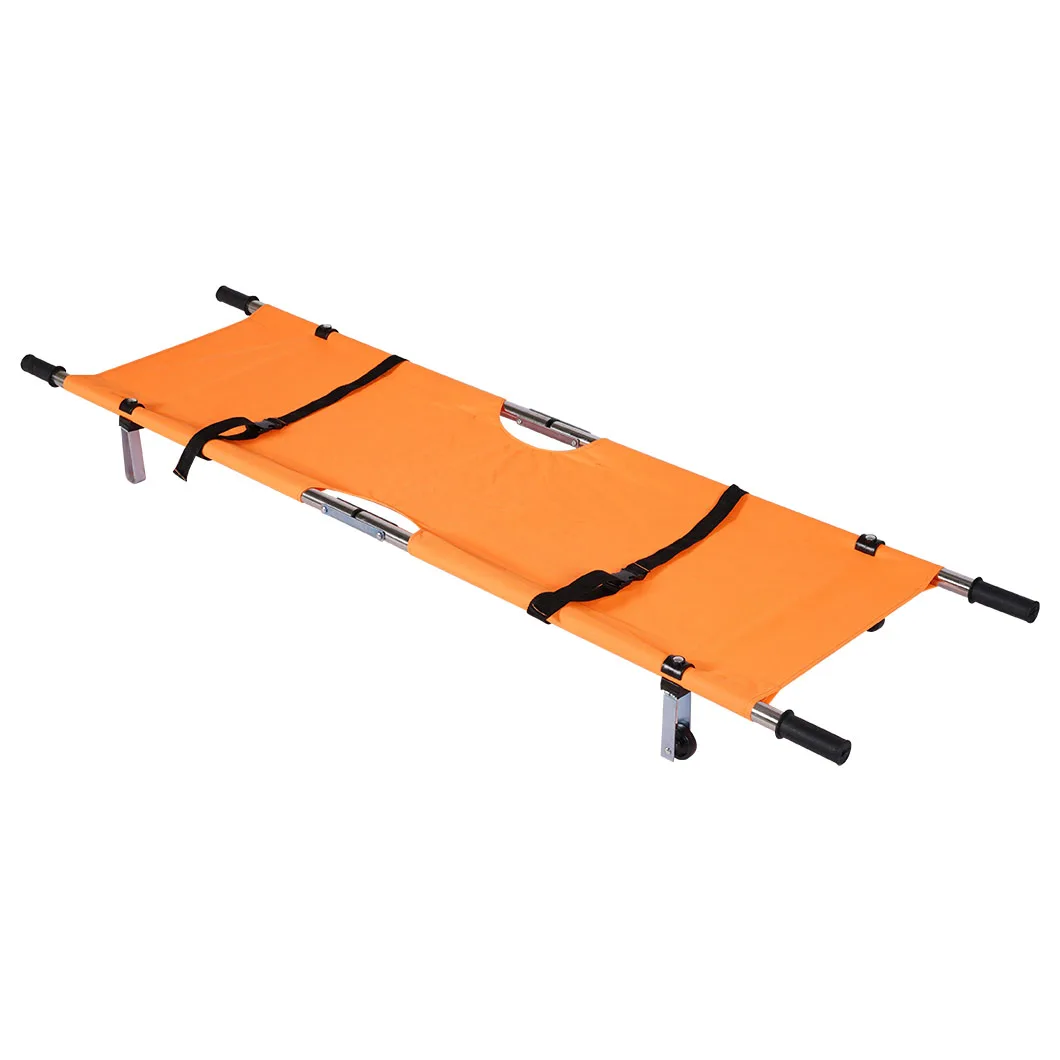 Hospital Ambulance portable rescue aluminum alloy medical folding stretcher for first aid