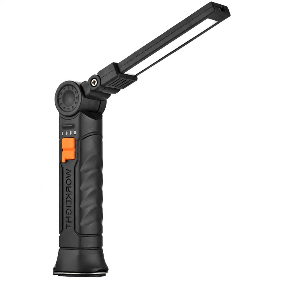 Portable COB LED Flashlight USB Rechargeable Work Light Magnetic Lanterna Hanging Lamp with Built-in Battery Camping Torch