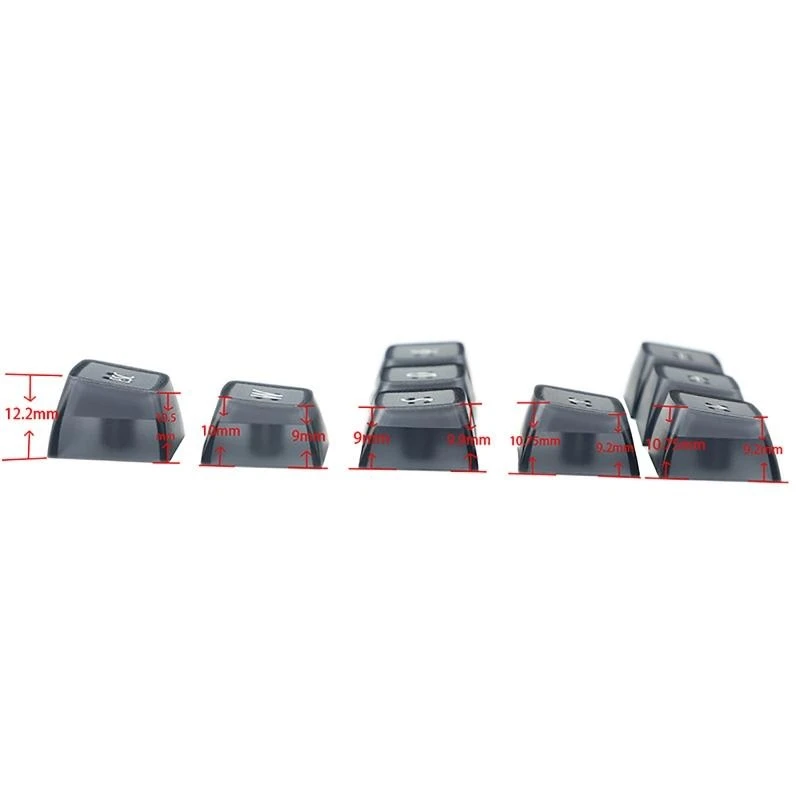 462B PBT Keycap WASD Direzione Esc 9 tasti Keycap Double-Shot Aggiornamento Profilo Ema per