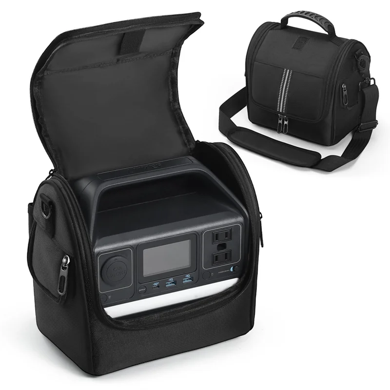 B27B Portable Power Station Carrying Case For Anker 521 For AR-02 Waterproof Travel Bag With Anti-Drop Protection And Shoulder S