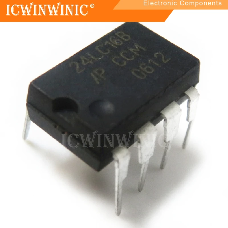 

10 шт. PIC24LC16B-I/P PIC24LC16B 24LC16B-I/P