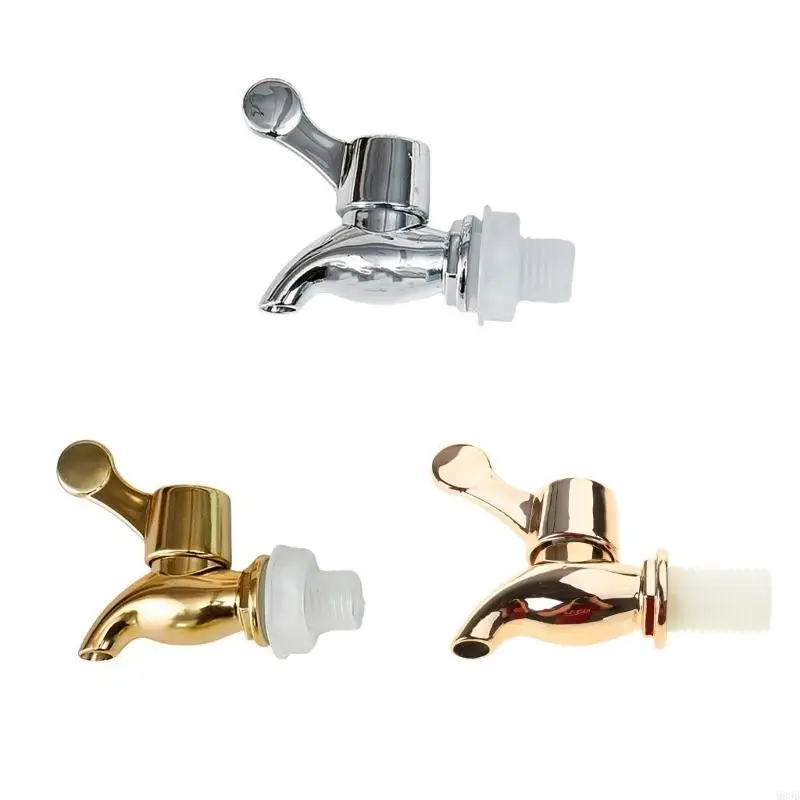 Upgrades Gold Barrels Tap Golden Barrels Faucet Smooth Rotation for celebration