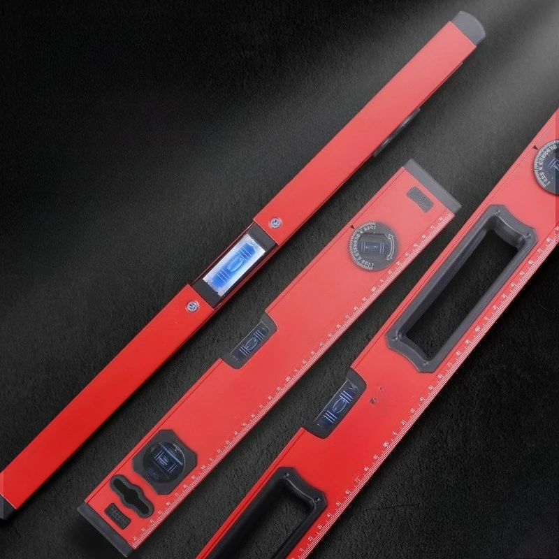 

Level Ruler 60cm. Aluminum Alloy Thickened Strong Magnetic Level Water Gauge Over 1m in Size. Building Decoration 30cm