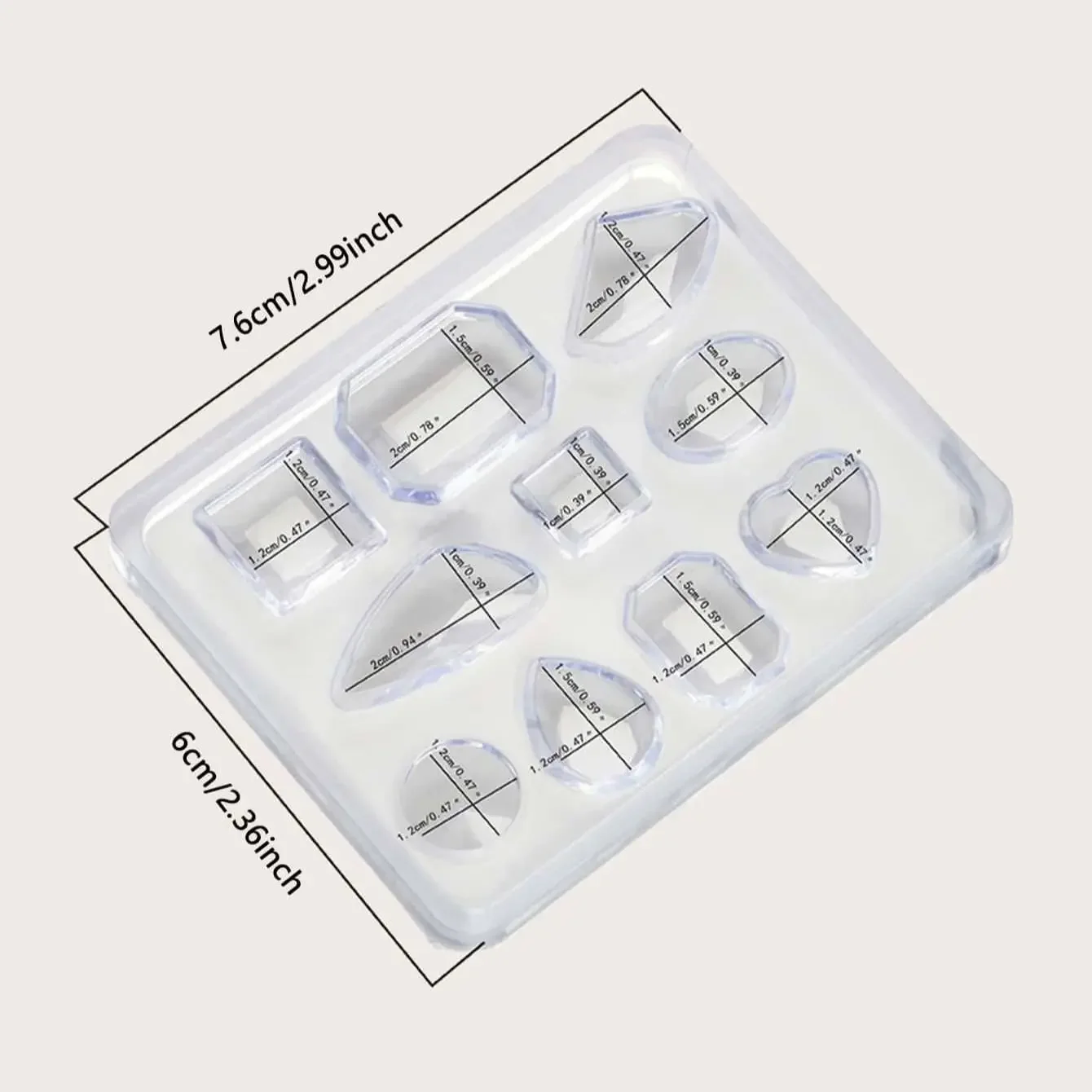 1 قطعة-جواهر مجوهرات قالب من السيليكون البيضاوي دمعة لصياغة الراتنج الايبوكسي قلادة أقراط صنع الصب لتقوم بها بنفسك قالب الحرفية