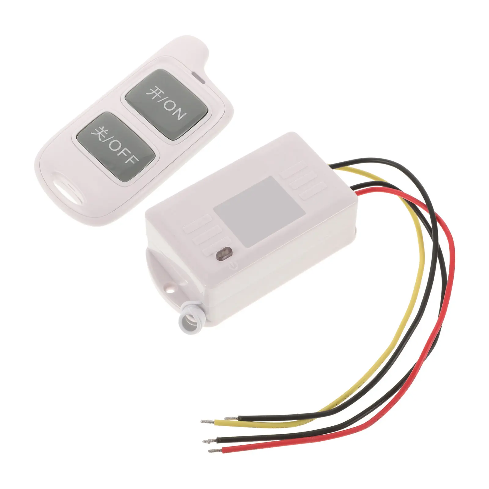 

Комплект беспроводного дистанционного выключателя-приемника 12В для авто, морского транспорта и электрических устройств, управление светом и реле