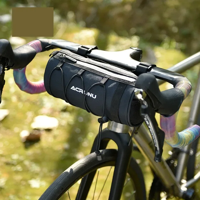 

Bicycle front beam bag mountain road car tube bag storage waterproof saddle bag outdoor riding accessories equipment