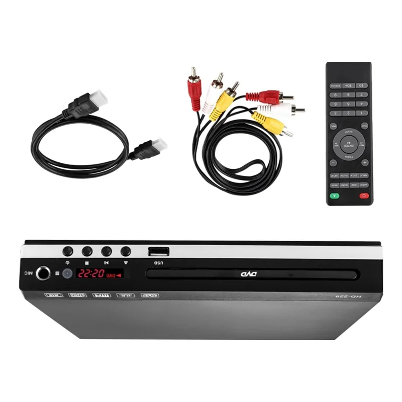 Y15A VCD CD медиаплеер домашний DVD-плеер с дистанционным управлением USB HD 1080P вилка европейского стандарта