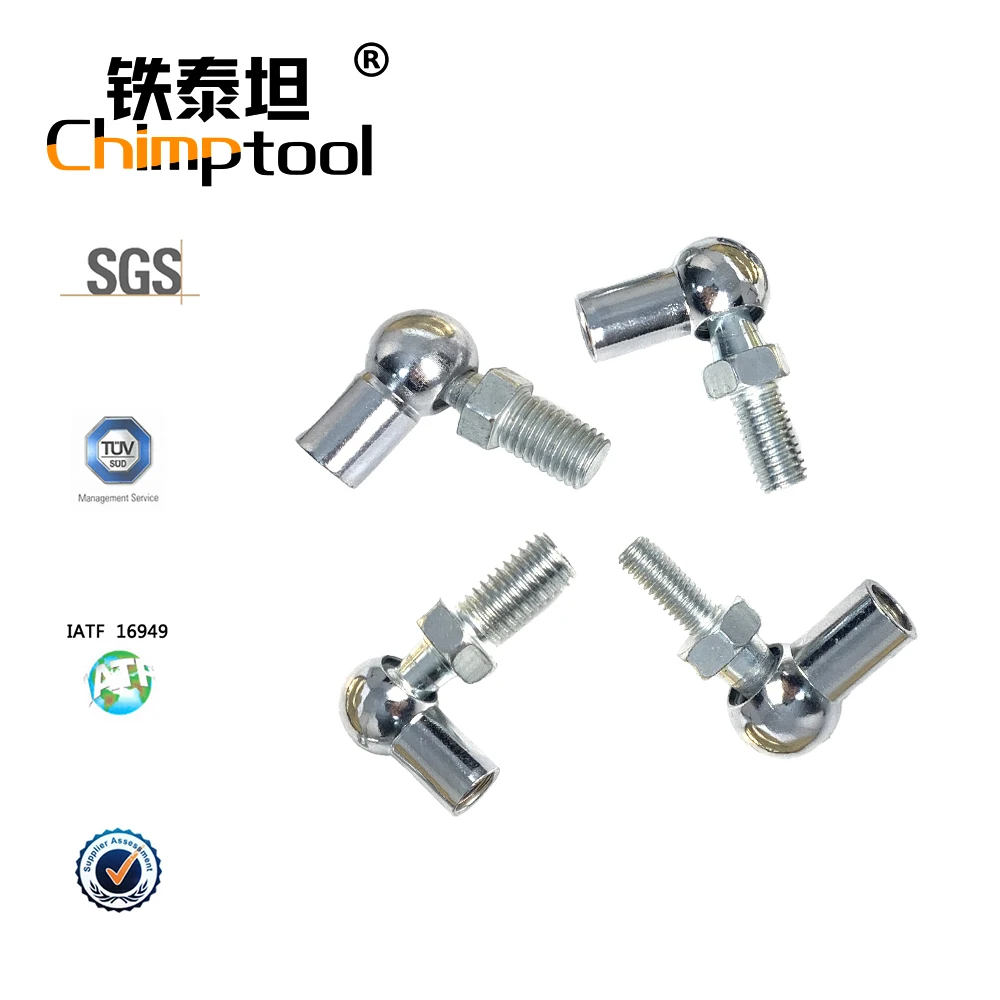 2 Pcs Metal Ball Joints M6 M8 M10 M12 Universal Dust Boot Valve Cover Lifting Support Gas Strut End Accessories Ball Pin Joi