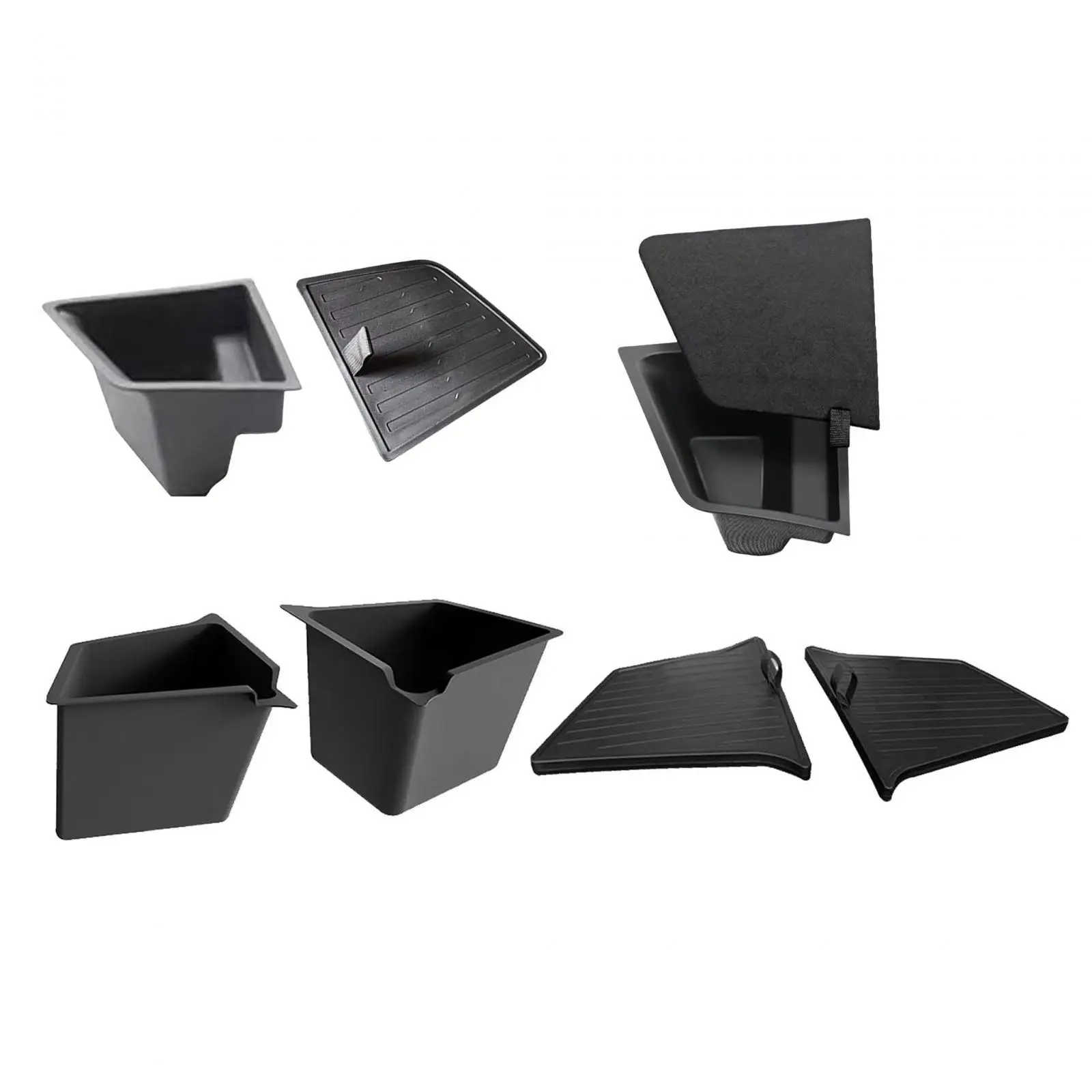 

Car Rear Trunk Organizer Storage Box for Tesla Model 3 Auto Accessories