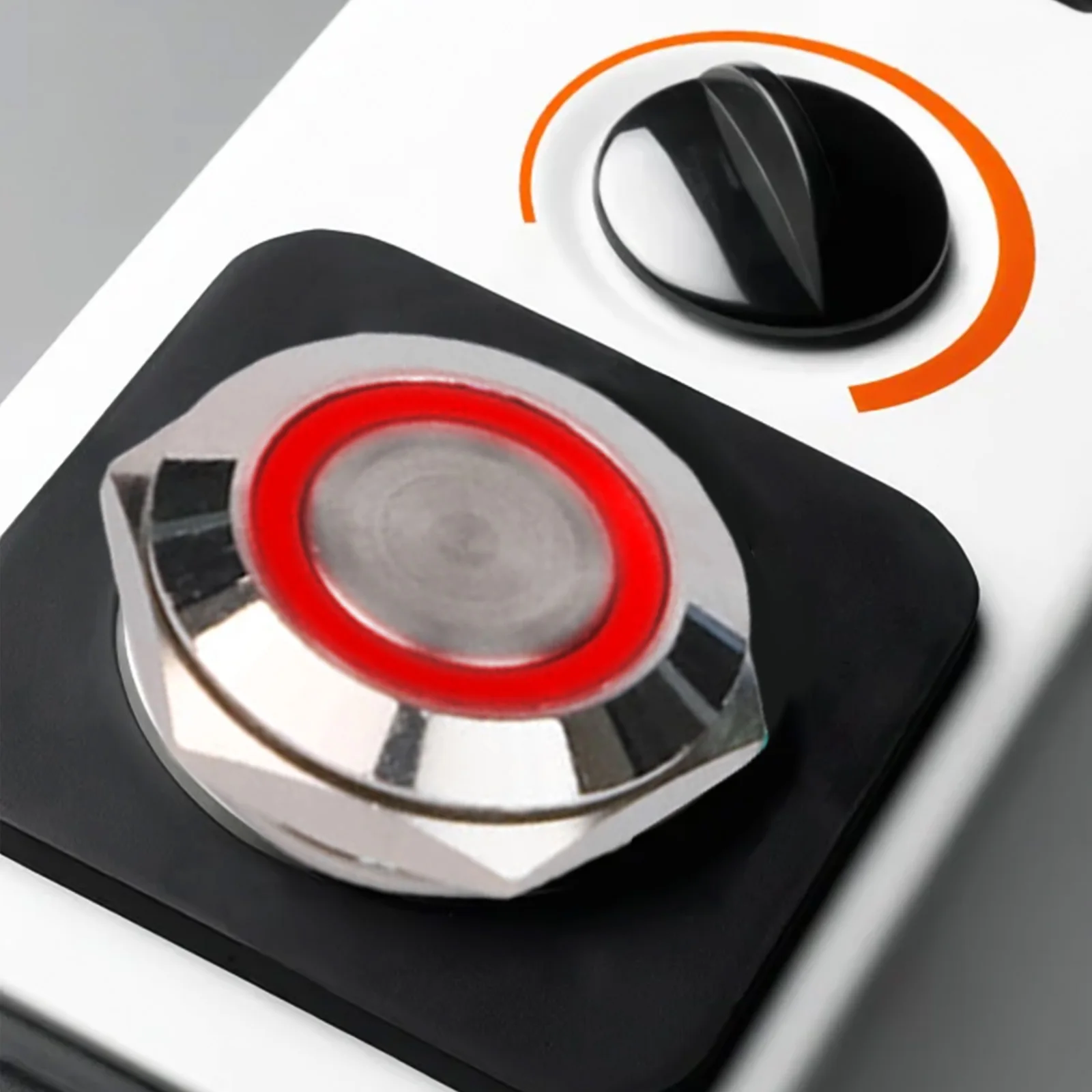 Compact Switch LED Light Switch Outdoor Electronics 12V 24V Compatible Metal Construction Momentary Action Switch