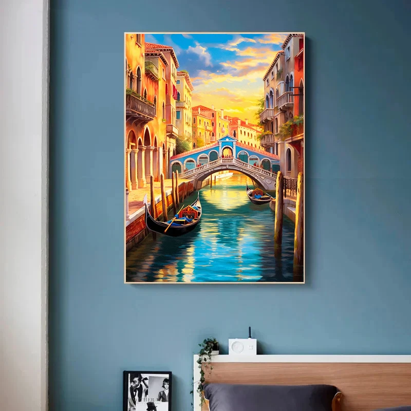 ملصقات سفر شهيرة كلاسيكية لديكور غرفة المعيشة ، لندن ، سان أنجلوس ، مدينة السفر ، ملصق لوحة قماشية ، صور فنية جدارية #5