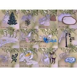 New Christmas series Metal Cutting Dies for DIY Scrapbooking Album Paper Cards Decorative Crafts Embossing Die Cuts