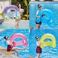 ROOXIN Water Hammock Adult Swim Ring Tube Inflatable Swim Mattress For Adult Swimming Ring Swim Pool Float Water Play Equipment