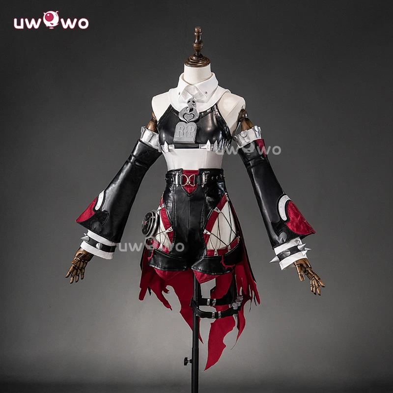 UWOWO Roxy Cosplay Collab Series: Game Zenless Zone Zero ZZZ Roxy Ifrita Pryce Cosplay Costume Halloween Costume