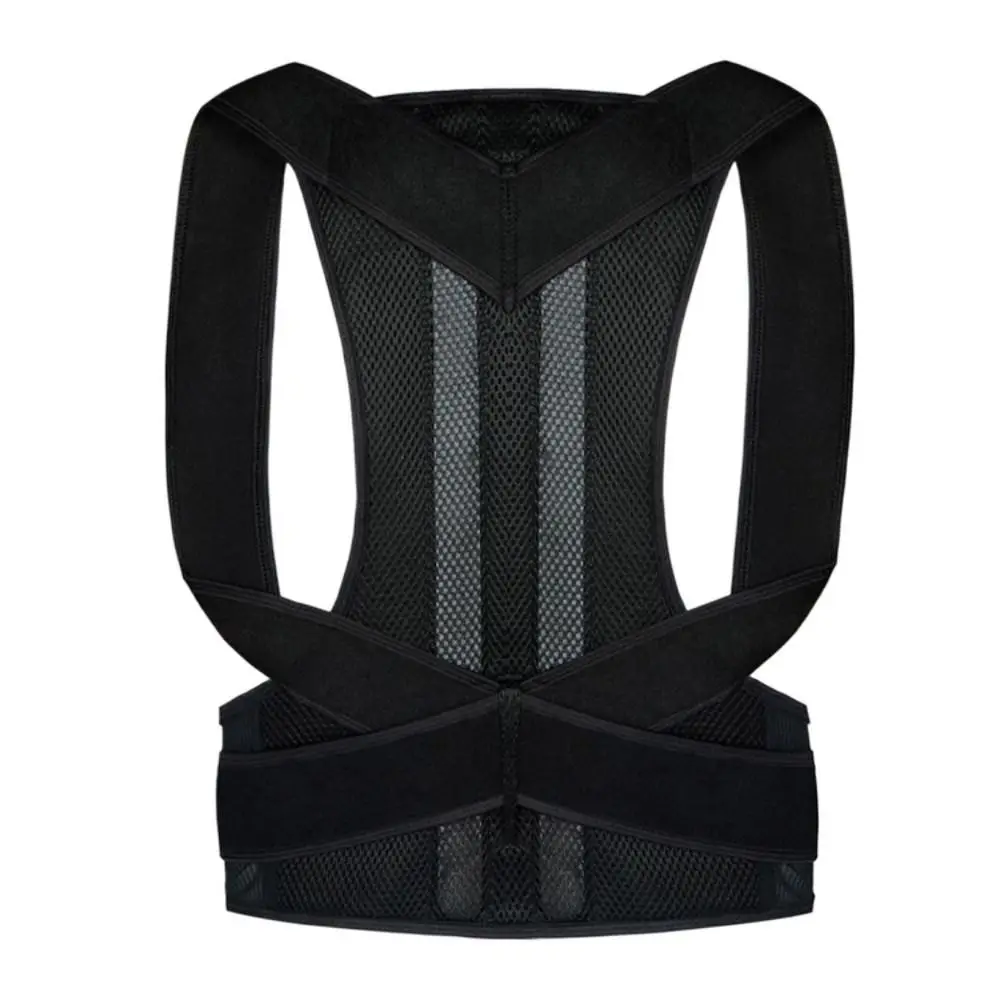 

Comfortable Posture Corrector Cotton Material Breathable Clavicle Brace Ergonomics Design Adjust The Tightness