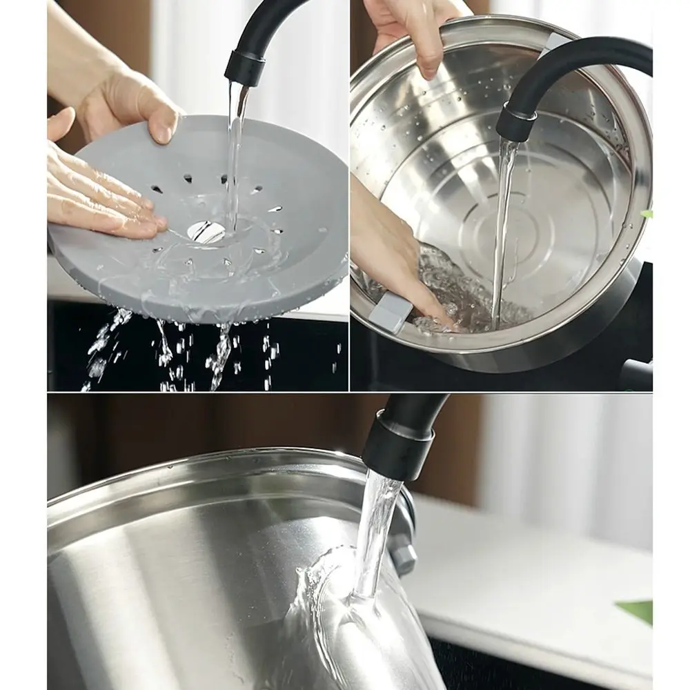 Large-capacity Pet Suspended Bowl Stainless Steel Filter Element Slow Drinking Feeder Non-Wetting Drip-free Pet Floating Bowl