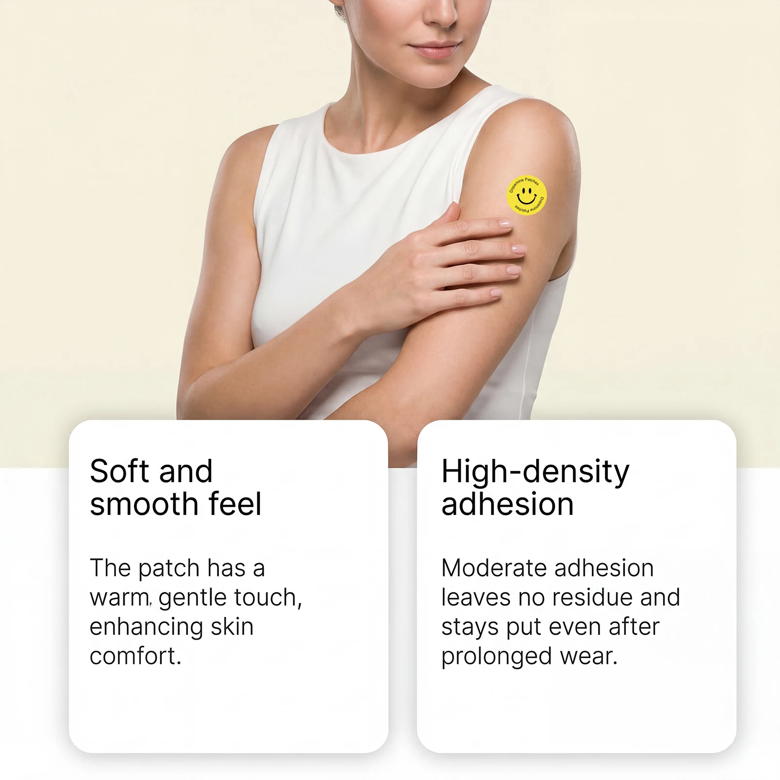 Dopamine Supports Patch Provide Positive Mindset Focus Enhancement Relieve Fatigue Increase Vitality Body Care Patch