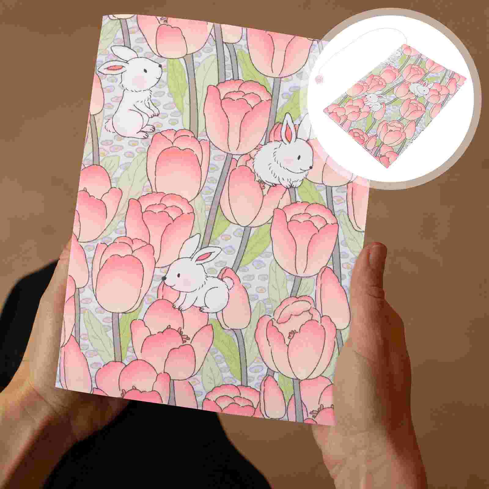 A5 Cloth Book Bible Gifts Reusable Handmade Book Sleeve Adjustable Book Protector For Notebook Hand Account Book